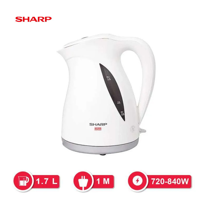 Sharp Kettle Pemanas Air Otomatis 1.7 L - EKJ17L(W)